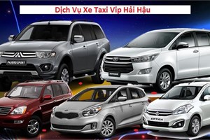 Dịch vụ taxi vip tại xóm 11 Hải Vân Hải Hậu Nam Định