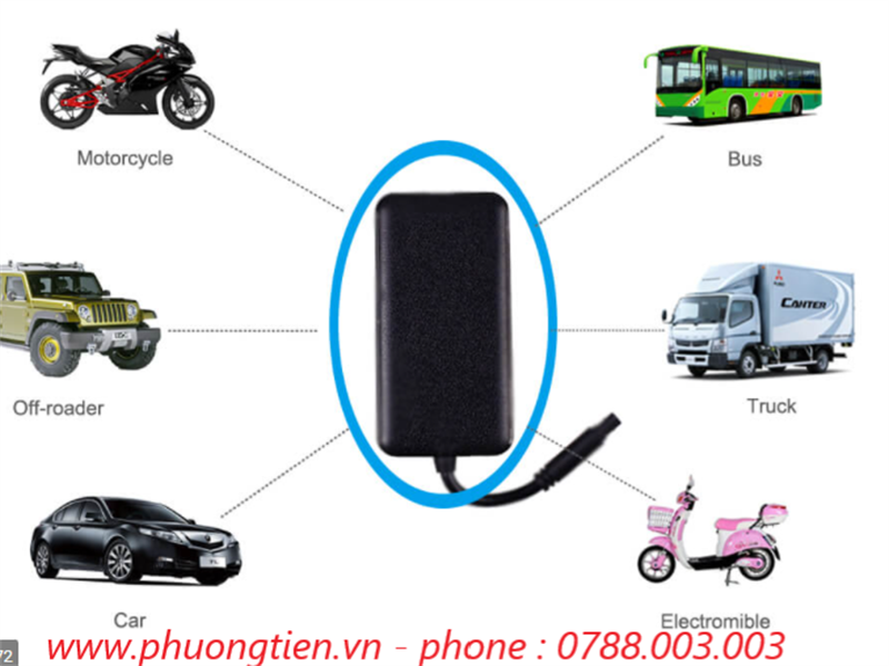 Đinh Vị Xe Máy Xe Motor Ô Tô GPS Vị Trí Xe