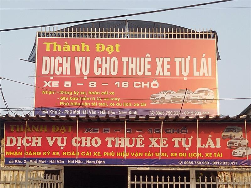 Thuê Xe Tự Lái Xã Hải Ninh Hải Hậu Nam Định